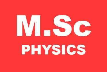 M.Sc Physics 