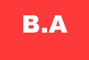 B.A  